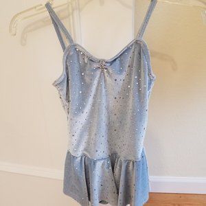 Ice Blue figure skating dress